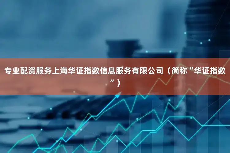 专业配资服务上海华证指数信息服务有限公司（简称“华证指数”）